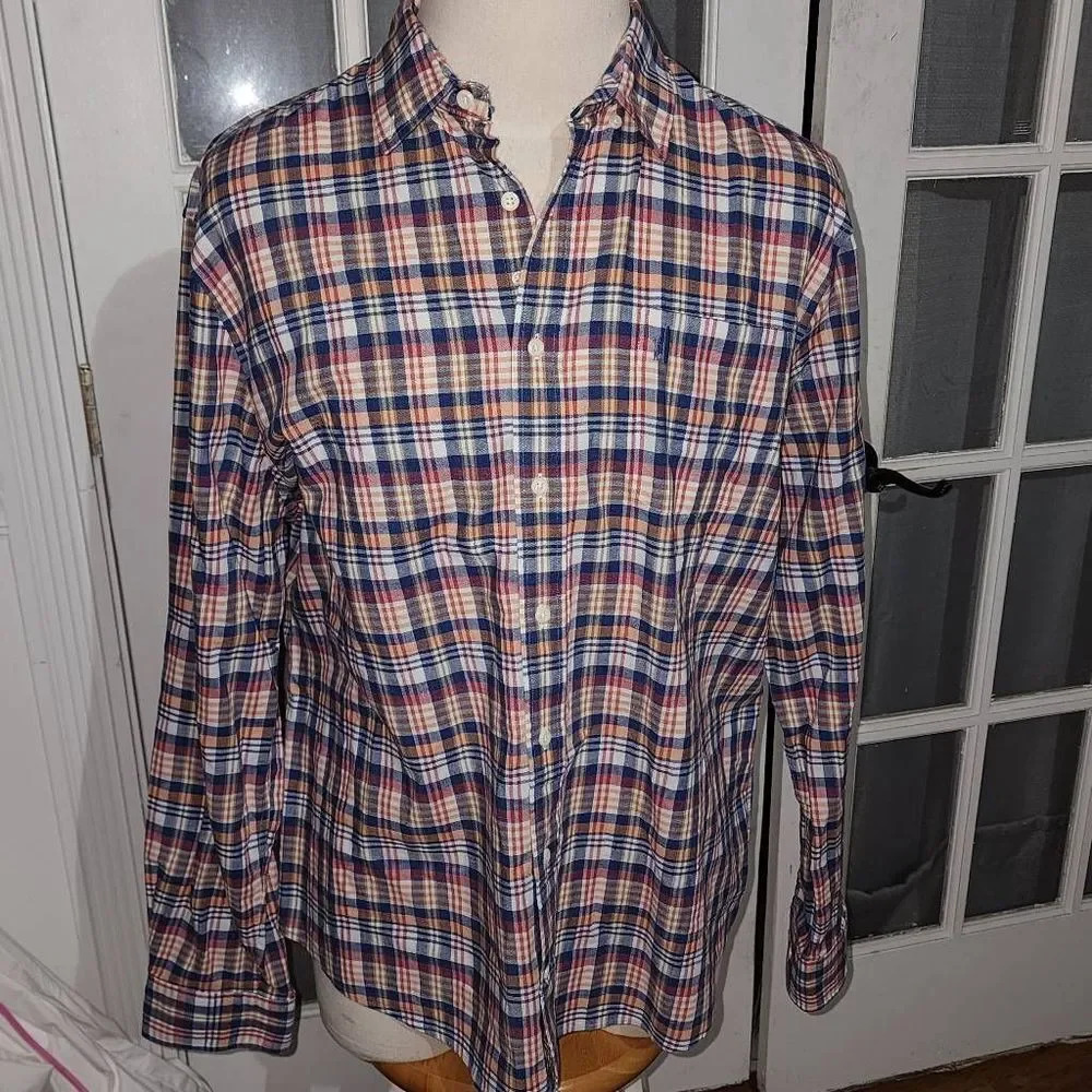 Johnnie O Hangin Out Mens Morton Button Down Shirt XL